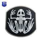 Wholesale Custom Embroidery Patch Your Own Design Logo 3d Rubber Patch Glow