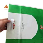 Custom design pp woven sack food packaging 5kg rice package bag for sale