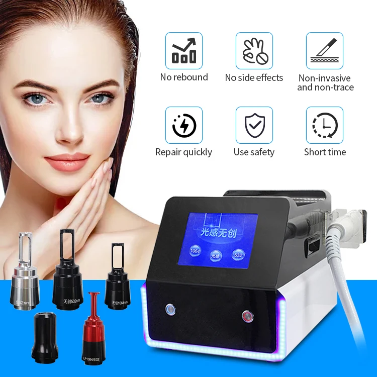 2023 New Arrival 1064nm 3 Wavelengths Nd Yag Laser Tattoo Picosecond