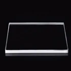 Factory Supply Clear UV Fire Resistant Fused Quartz Square Plate