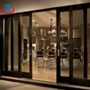 Aluminum Frame Double Tempered Glazing Sliding Door for Living Room Guangzhou Manufacturers