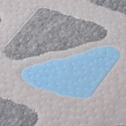 Breathable knitted double jacquard fabric for mattress cover fabric