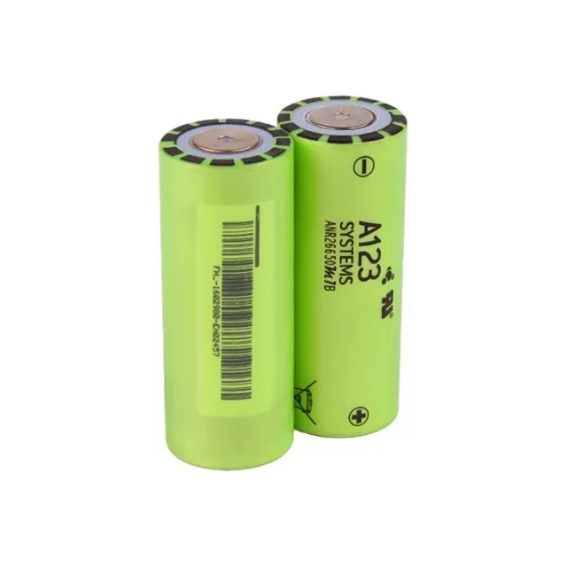 A123 26650 Lifepo4 Battery 3 2v 2500mah A123 Anr26650 High Power