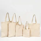 Wholesale Top Quality Cotton Bags Shopping Ladies Large Canvas Tote Bag