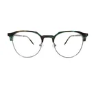 Wholesale women's fashion eyewear frame optical metal round eyeglasses frames