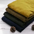 Low moq wholesale great textile texture soft and bright color cotton micro upholstery corduroy fabric
