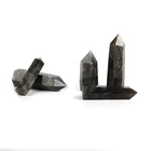 Labradorite Wholesale Natural Quartz Carved Crystal Obelisk Labradorite Point