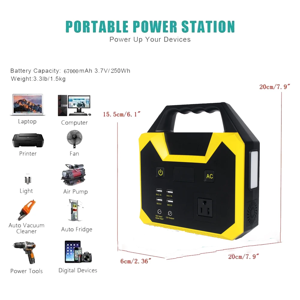 power bank docking station jackery MB100/MB200/MB300/MB400/MB500 100W/200W/300W/400W/500W 12V/24V portable laptop power bank - ANKUX.COM
