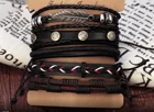 2020 New Fashion 5 Pcs/Set Old School Rock Style Bracelet Perfect Show Your Personality Hip Pop Bracelet