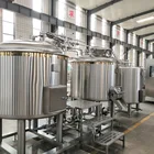 Hotels Brew Fermenter Per Batch 500l System Brewery Equipment Beer Fermenting Turnkey Plant for Bar