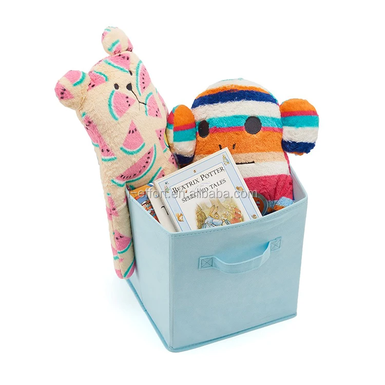 multicolor kids clothes toys storage bins cubes hamper boxes set