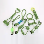 Factory Directly Manufacturewholesale amazon hot 8pcs Pet dog rope toy set for pet chew toy Clean Teeth