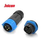 Jnicon M25 electrical power explosion-proof 3 pin waterproof connector 400v