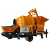 Electric and diesel trailer small concrete pump for sale in uae hydraulic concrete mixer pumps