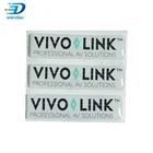 custom printing 3M adhesive crystal clear 3D gel label colorful epoxy sticker