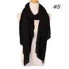 2019 factory sale solid color arab hijab scarf low price breathable muslim hijab scarf for women wholesale