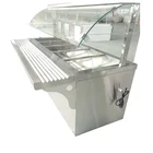 Buffet service201 hot food warmer display cabinet for sale