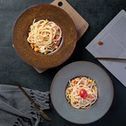 Factory Direct China Wholesale Ceramic Plates Restaurant Porcelain Pasta Plate Hotel Ceramics Soup Plate
