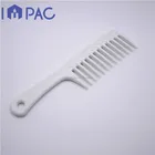 Salon large tooth detangle plastic custom hair combs for thick hair