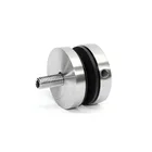 Stainless steel stair railing glass holder standoff