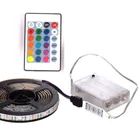 Led Led 5050 Led Strip Led 5050 30leds/M Lights Strip Waterpoof Battery Box Color 5V Led Backlight Strips