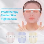 Skin Care Wrinkle Removal Face Whitening Beauty Instrument LED Phototherapy Mask