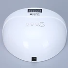 Gel Curing Lamp Professional EU Plug White Color Gel Polish Curing 48W LCD Display Sun Uv Led Lamp