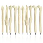Novelty plastic creative design bone shape ballpoint bone pen for Hospital medical writing