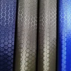 Football grid dobby jacquard oxford polyester fabric with PVC coated for outdoor bag fabric