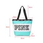 fashion eco reusable nylon shopping bag custom logo foldable large women tote bag