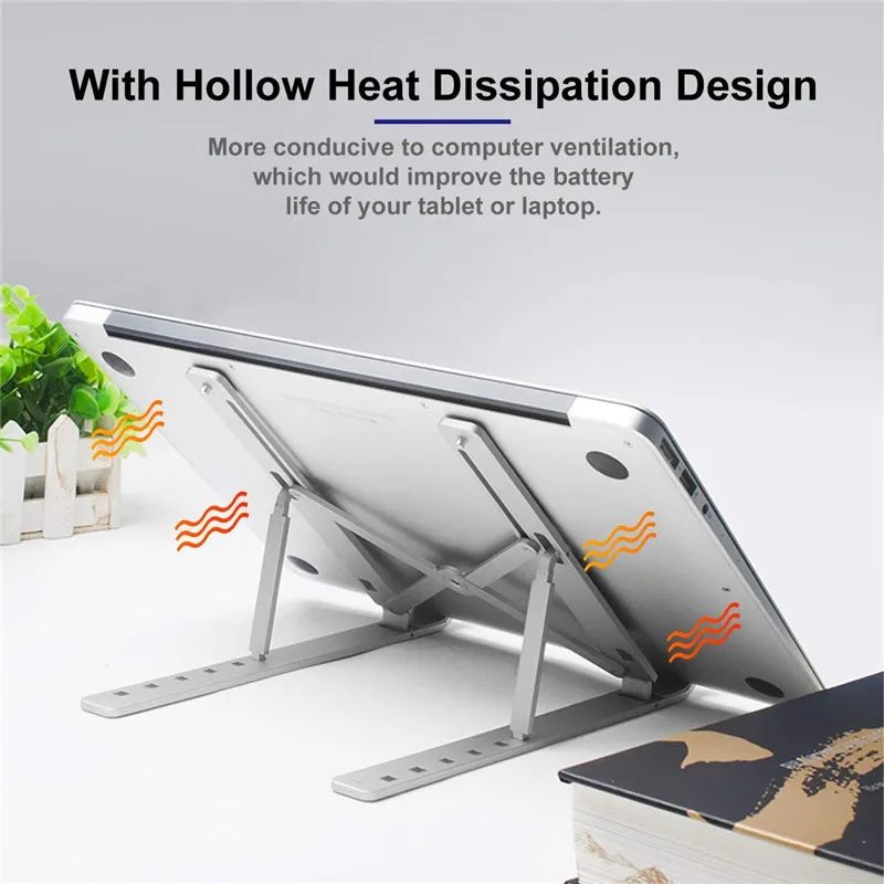 Hot Sale Adjustable Portable Foldable Home Office Notebook Laptop Computer Desk Folding Table Stand