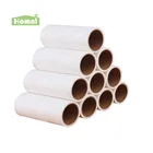 600sheets 10 pcs Sticky paper roll + 2 handle Family set lint roller clean up Sheets clothes