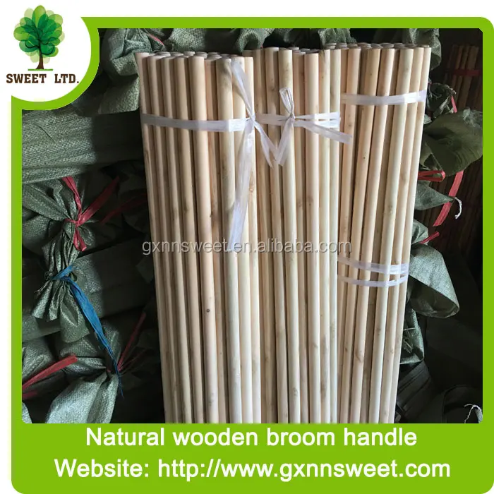 home usage eucalyptus wooden mop pole