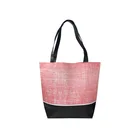 2019 fashion New jeans design nonwoven fabric shopping tote bag