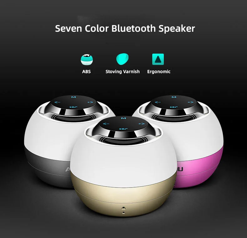 Bluetooth Speakers with FM Radio TF Card Micro USB outdoor portable bluetooth speaker - ANKUX.COM