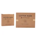 New Product Ideas 2019 Organic Bamboo Cotton Swabs, Sustainable Eco Friendly Products Baby Bamboo Q Tips Cotton Swabs