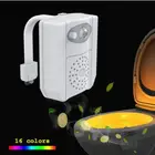 motion activated wc bowl lights smart portable motion sensor led toilet seat night light
