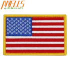National Flag America Emblem Iron Patch Embroidery Backpack Country USA Flag Embroidered Patch