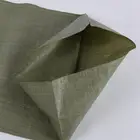 Cheaper recycle pp woven sand sack cement bag green garbage pp woven bag