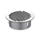 Ventilation Round Aluminium Louver with screen