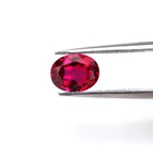 free sample ruby corundum oval shape synthetic corundum price