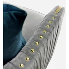 Furniture Sofa New Luxury Furniture Sofa Home Gray Corner Sofa Modern Sofa Designs In Velvet Fabric