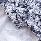 China factory custom pattern digital printing cotton lycra knit jersey fabric for garment