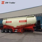 Top brand trailer company supply bulk powder tanker trailers