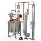 liquor brandy distiller 300l alcohol distillation copper boiler/alcohol