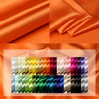 Sleepwear smooth 100% organic mulberry pure silk accept printing crepe satin charmeuse silk fabric