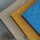 Decorative acoustic panel cement wood fiber acoustic panels wood wool cement board