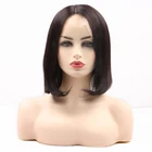 100% real virgin remy hair natural color lace wigs full lace human hair wig