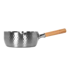 high quality Japan stainless steel /aluminum alloy soup pot milk pan
