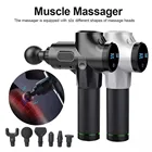 Gun 24V Sport Massage Gun 6 Massage Heads 30 Speeds Button Vibration Massage Gun